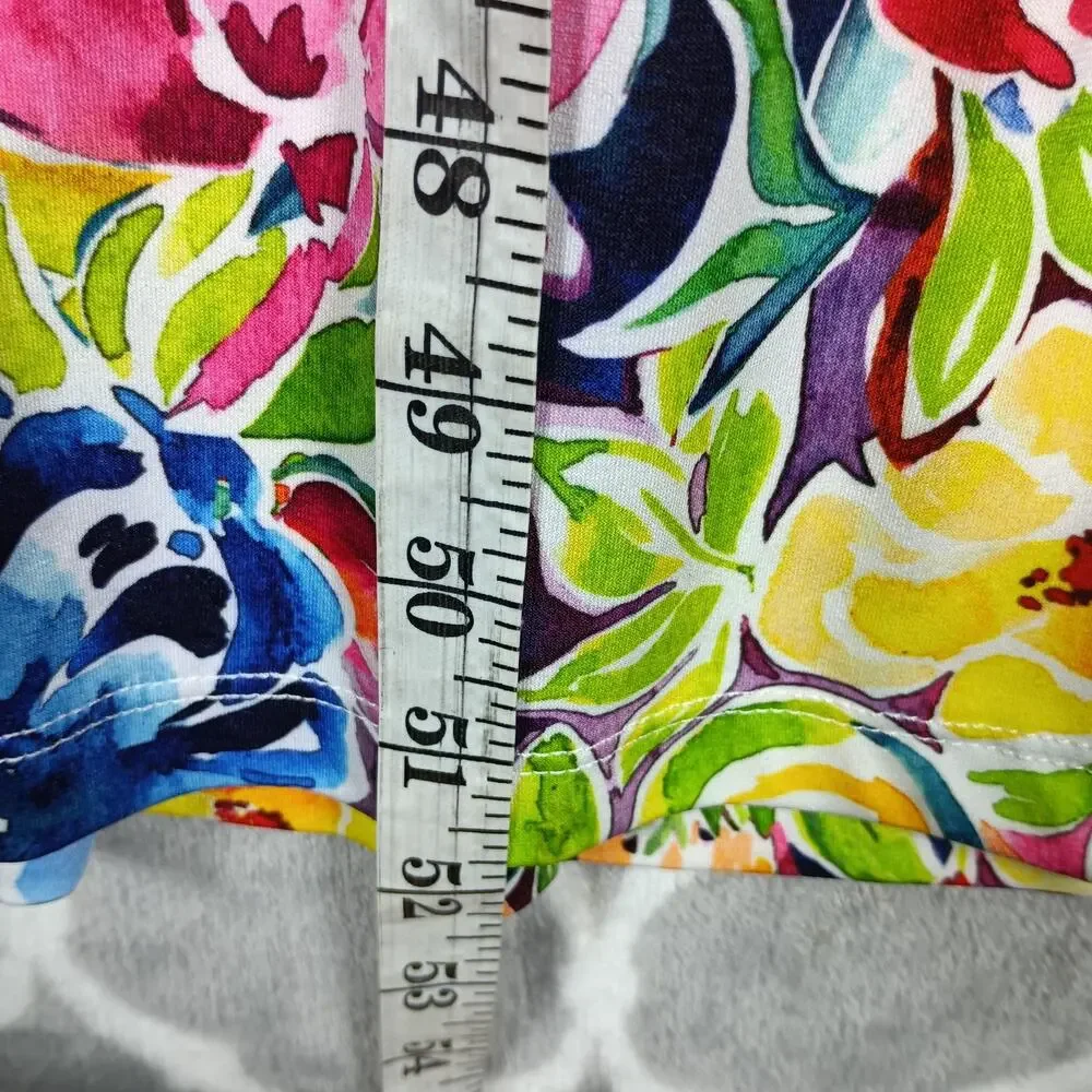 Alexia Admor Dress Size XS Floral Off Shoulder Maxi Boho Tiered Resort - Picture 7 of 11